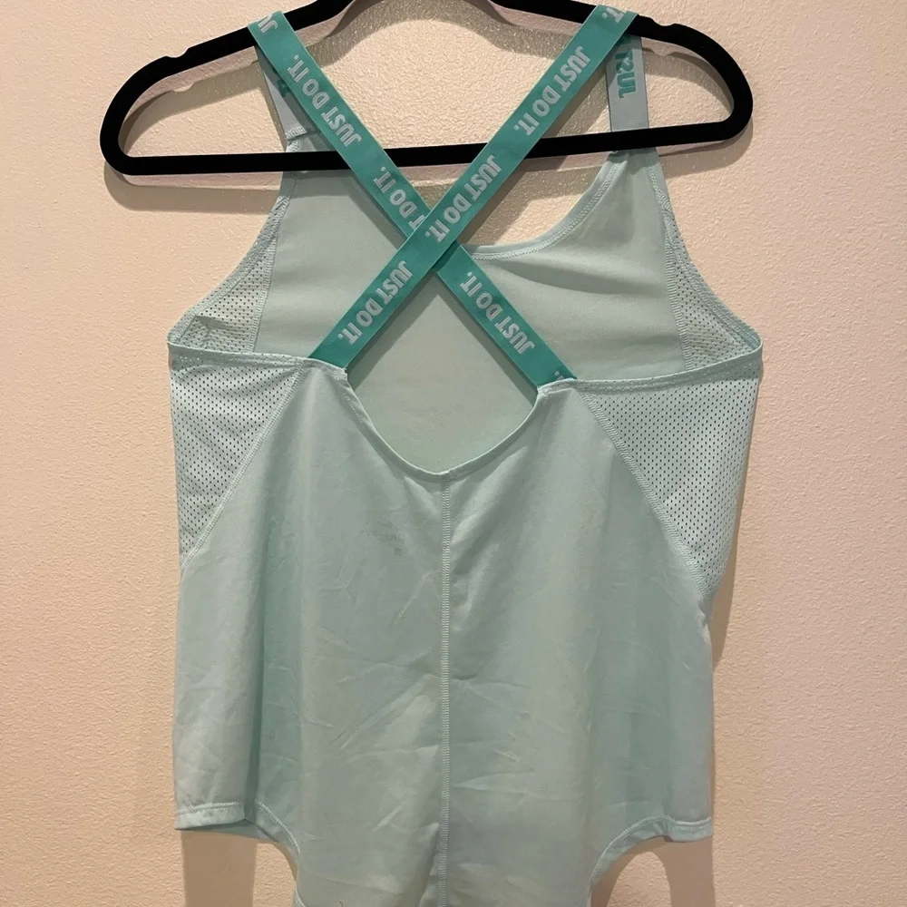 Nike Teal Fitted Tank Top